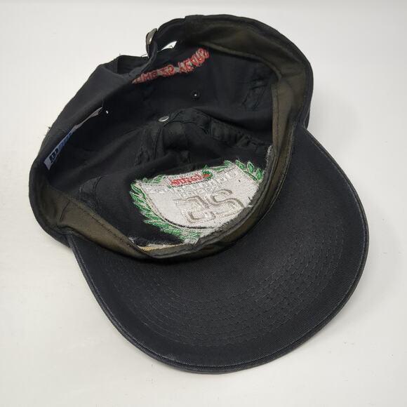 Castrol John Force Racing 25 Slideback Baseball Cap Black One Size Main Gate - Picture 7 of 9